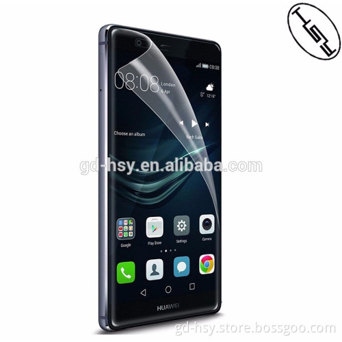 HUYSHE Screen Protector TPU Nano Anti-explosion HD Clear Shield Film for Mobile Phone Huawei P9 Full Cover